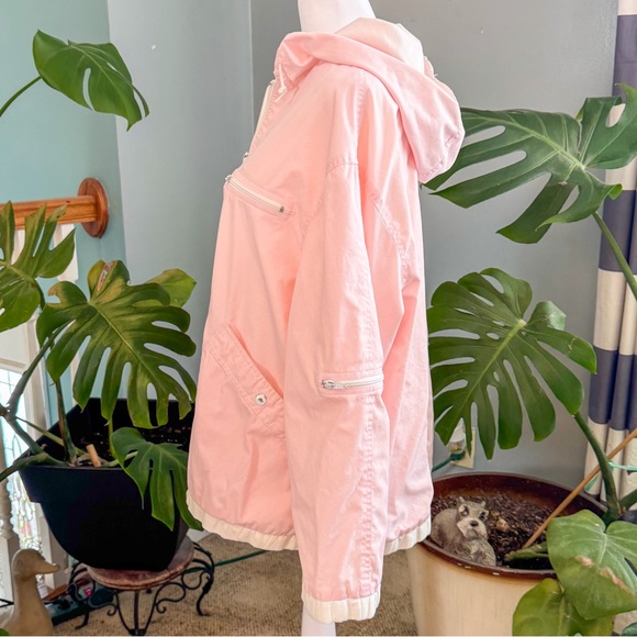 Women's Pink Hooded Jacket - Picture 4 of 9